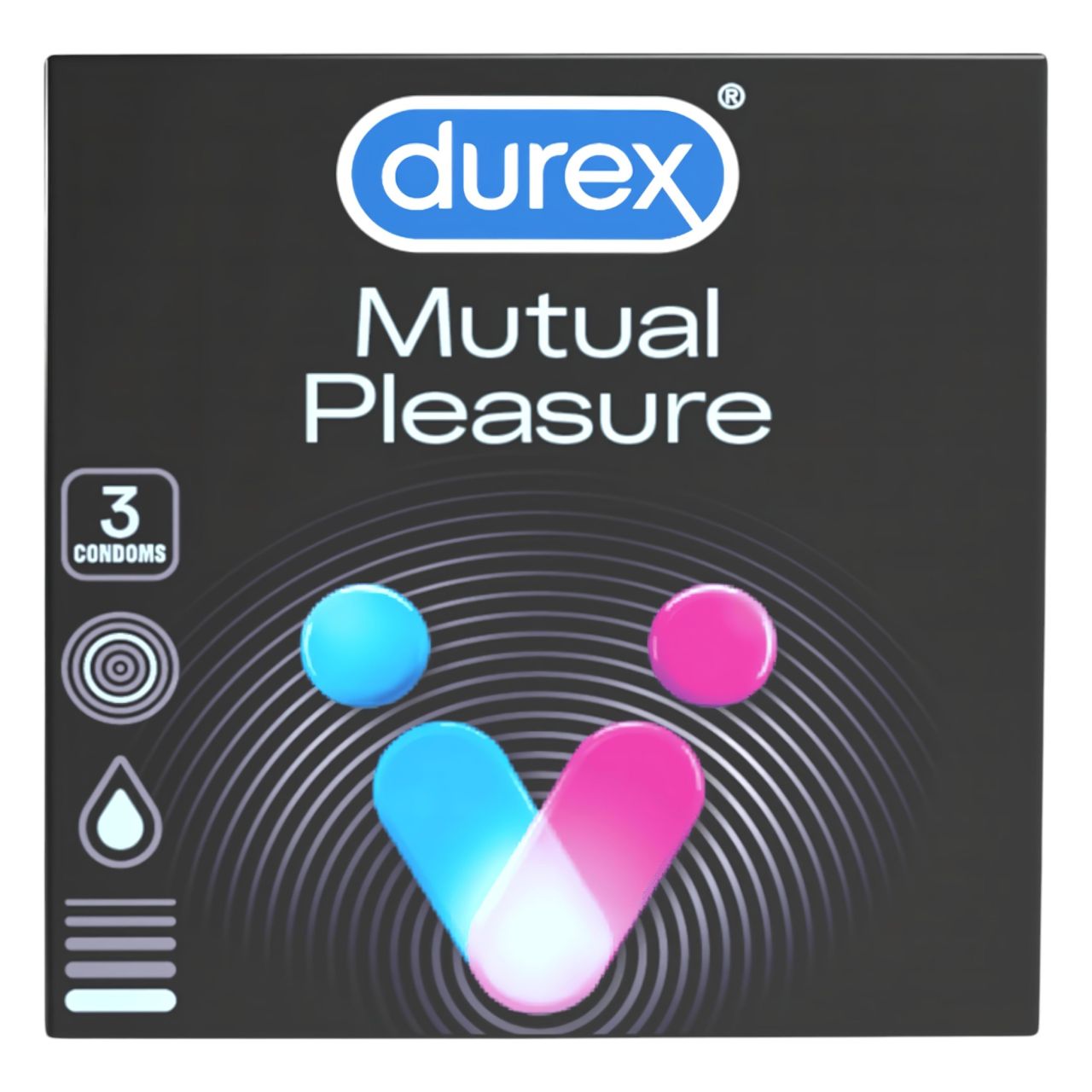 Durex Mutual Pleasure - óvszer (3db)