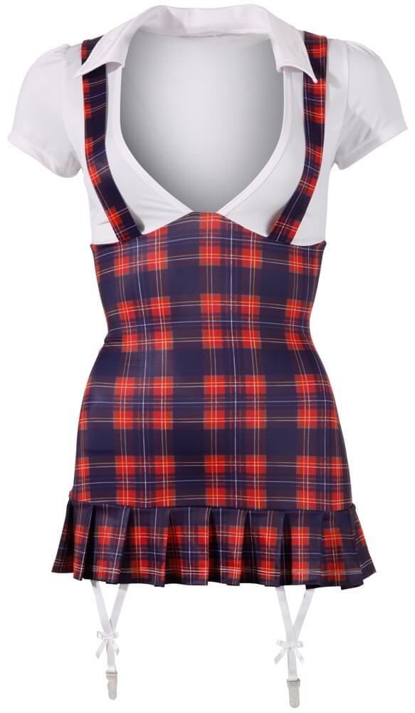 Cottelli - Kockás iskoláslány ruha