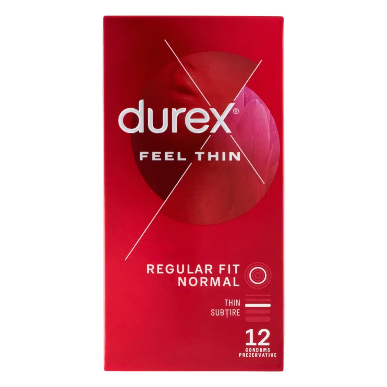 Durex Feel Thin - élethű érzés óvszer (12db) Durex Feel Thin - élethű érzés óvszer (12db)