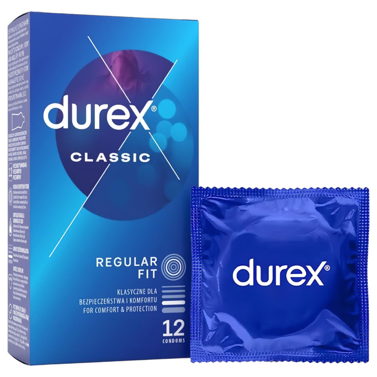 Durex Classic - óvszer (12db)