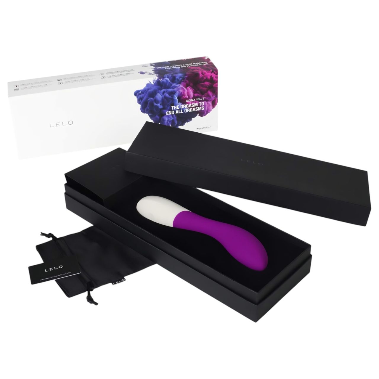 LELO Mona Wave - vízálló G-pont vibrátor (lila) LELO Mona Wave - vízálló G-pont vibrátor (lila)