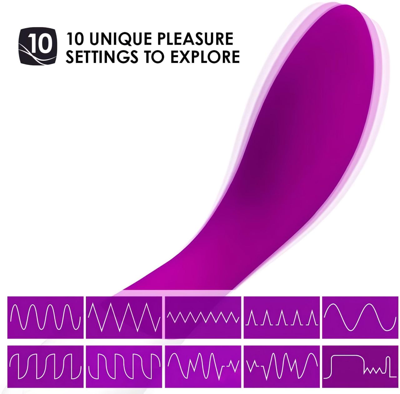 LELO Mona Wave - vízálló G-pont vibrátor (lila) LELO Mona Wave - vízálló G-pont vibrátor (lila)