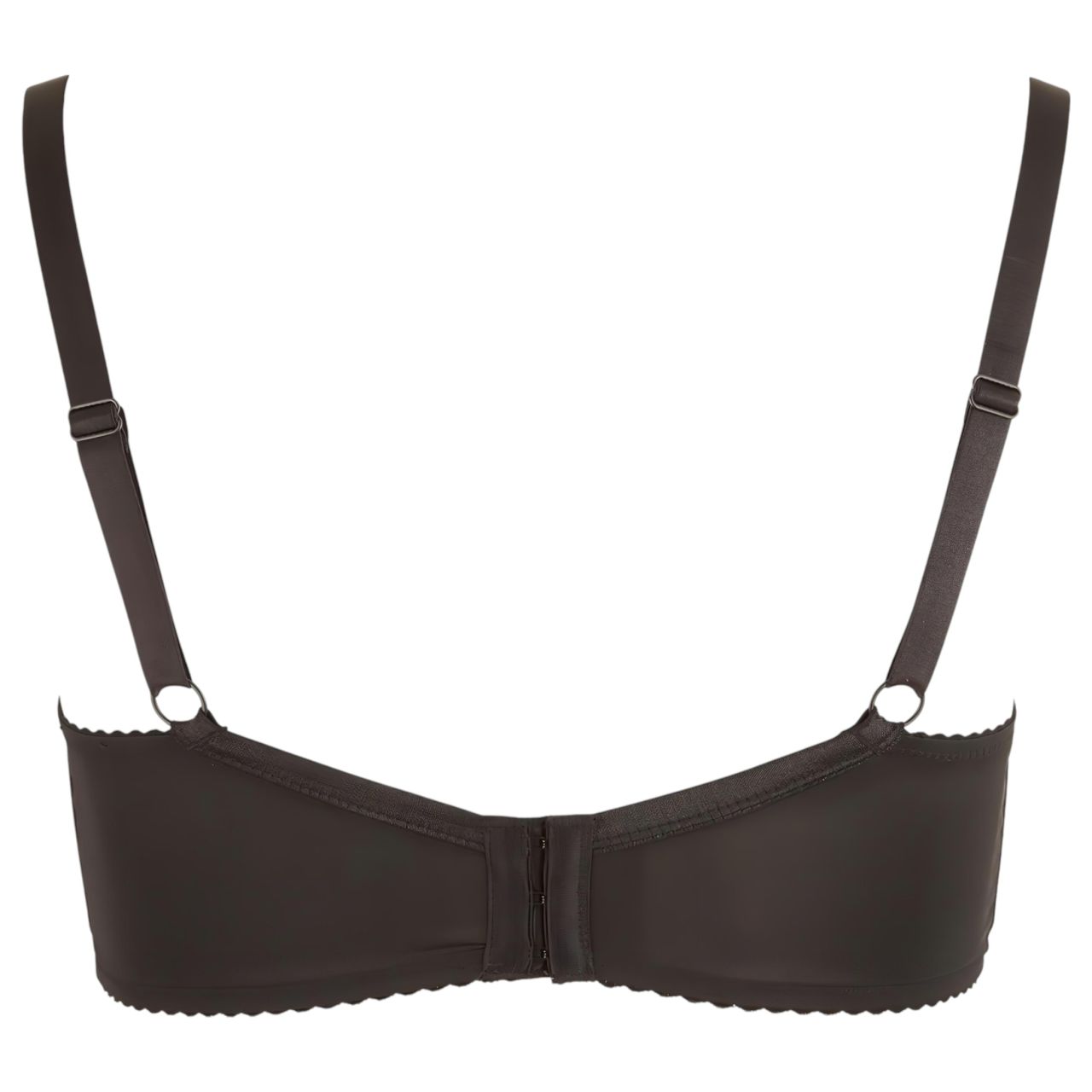 / Cottelli Plus Size - merevített mellemelő (fekete) / Cottelli Plus Size - merevített mellemelő (fekete)