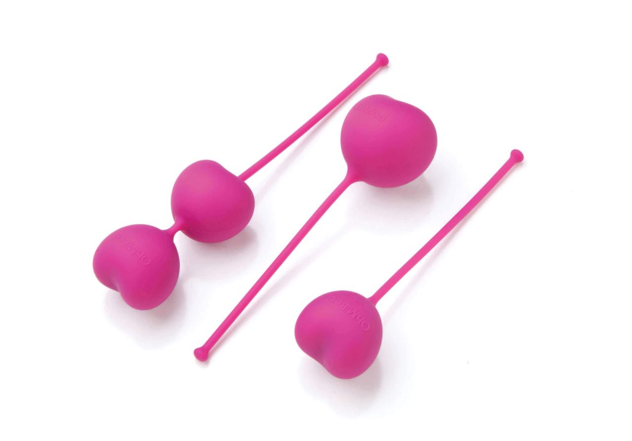 Ohmibod - gésagolyó szett - pink (3 részes)