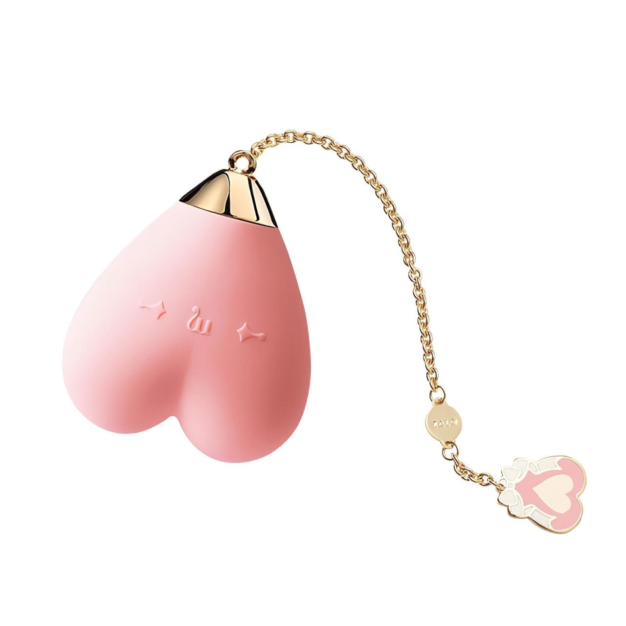 ZALO Baby Heart - okos vízálló csikló vibrátor (pink)