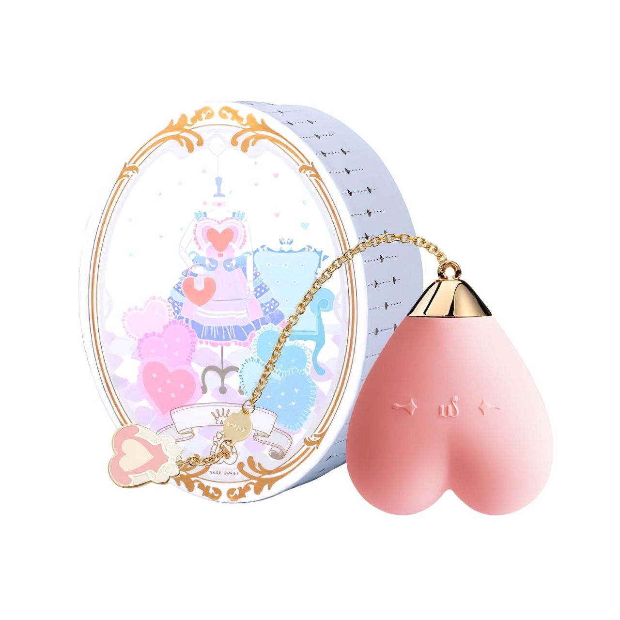 ZALO Baby Heart - okos vízálló csikló vibrátor (pink)