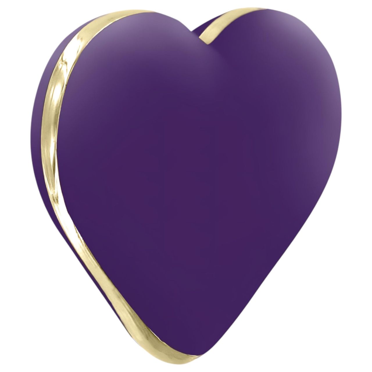 RS Icons Heart - akkus csikló vibrátor (lila)
