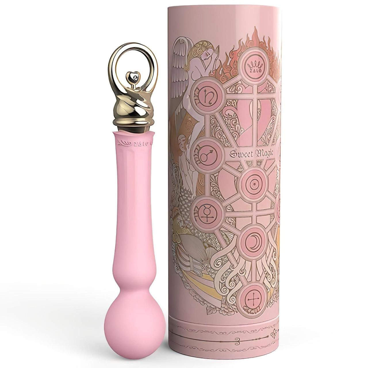 / ZALO Confidence Heating Wand - akkus masszírozó vibrátor (pink)