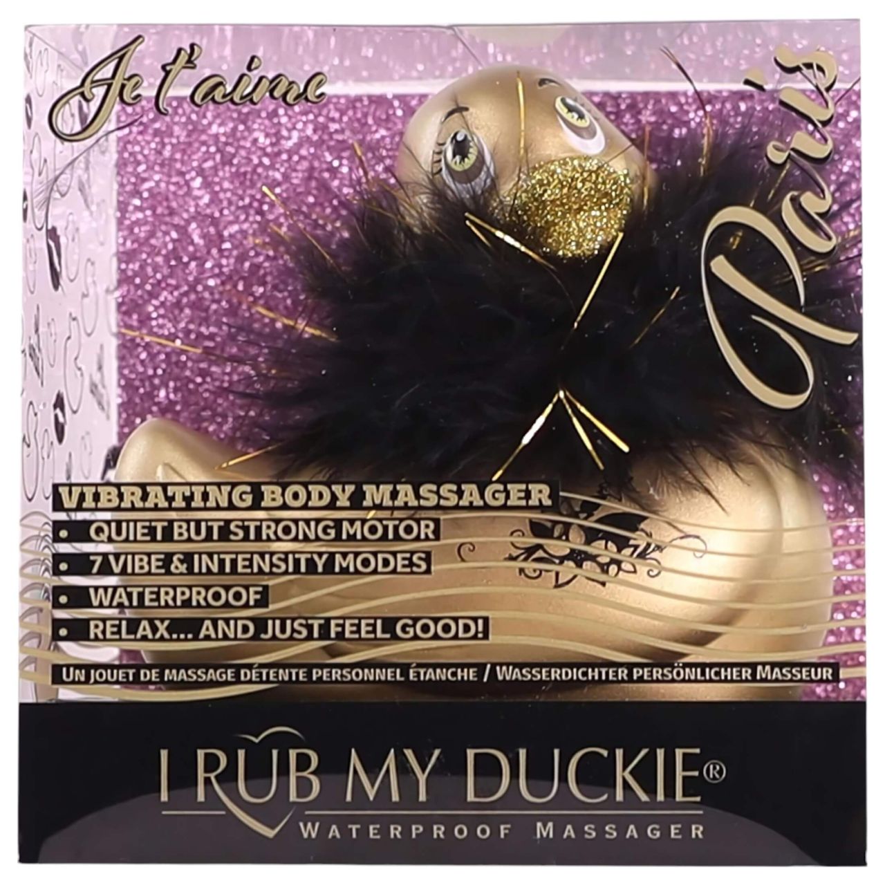 My Duckie Paris 2.0 - csikló vibrátor (arany)