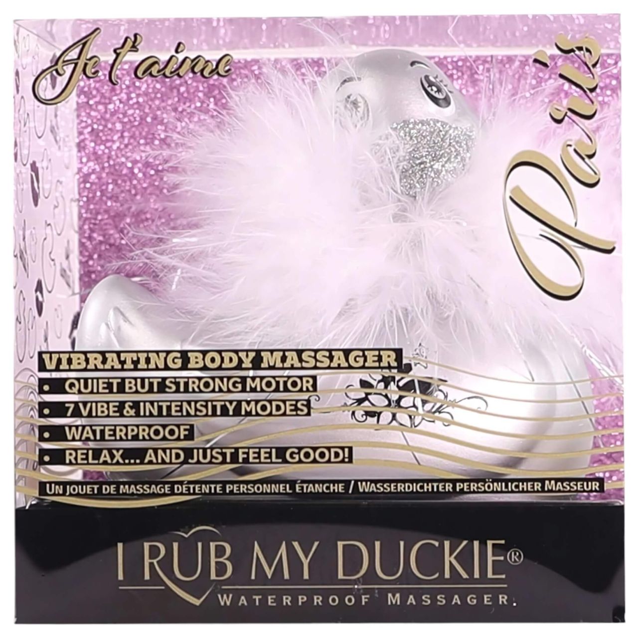 My Duckie Paris 2.0 - csikló vibrátor (ezüst) My Duckie Paris 2.0 - csikló vibrátor (ezüst)