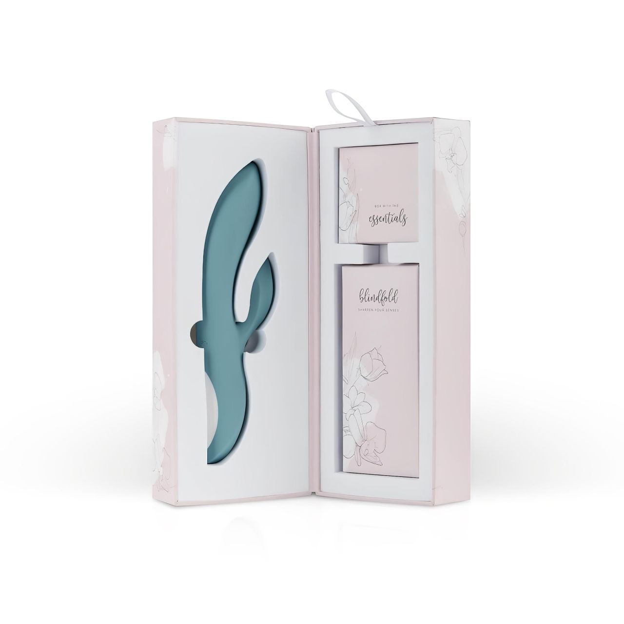 Bloom Violet Rabbit - csiklókaros G-pont vibrátor (türkiz)