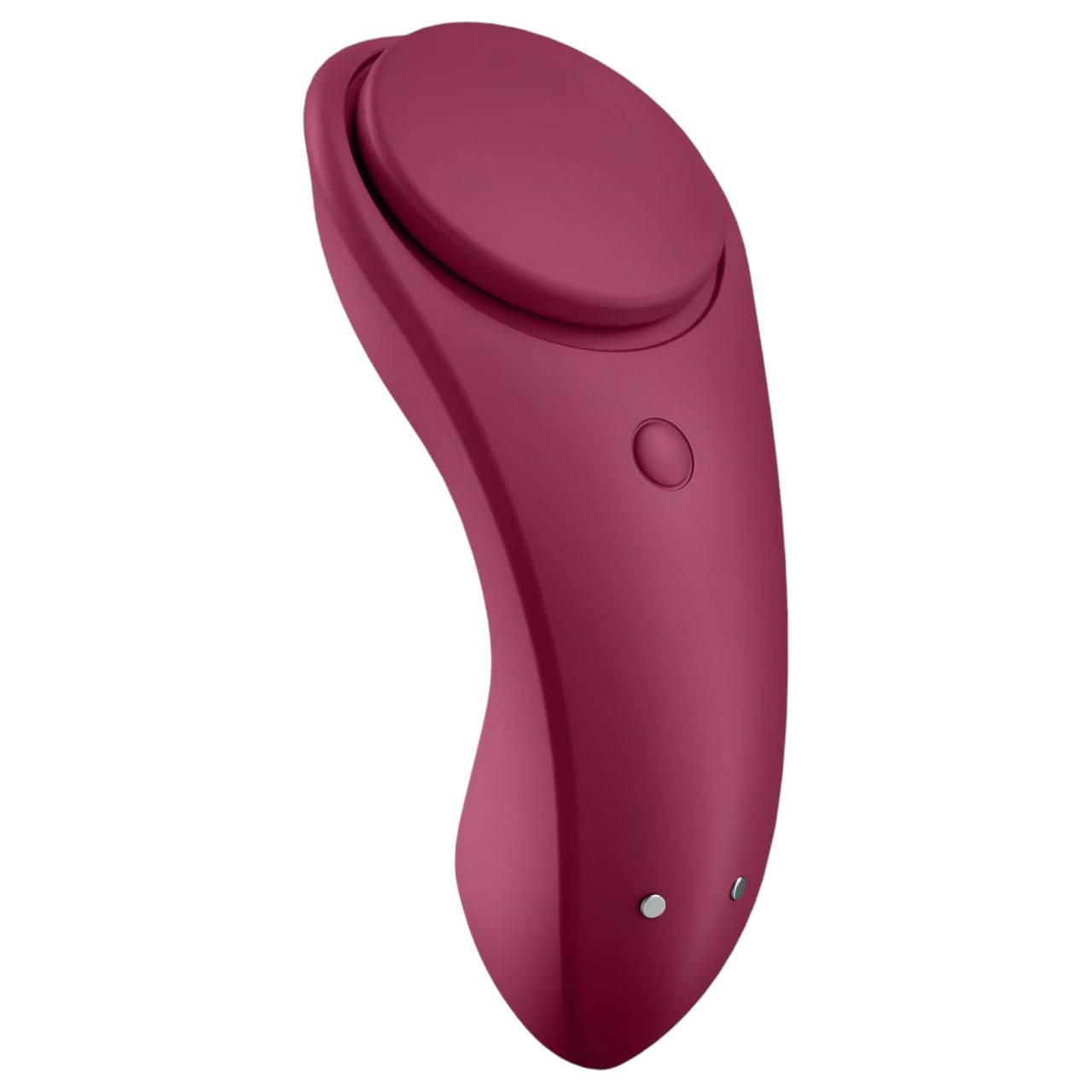 Satisfyer Sexy Secret - okos vízálló csiklóvibrátor (bordó)