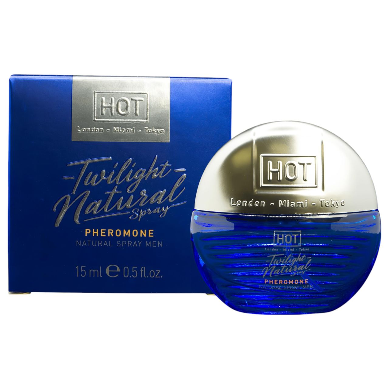 HOT Twilight Natural - feromon parfüm férfiaknak (15ml) - illatmentes