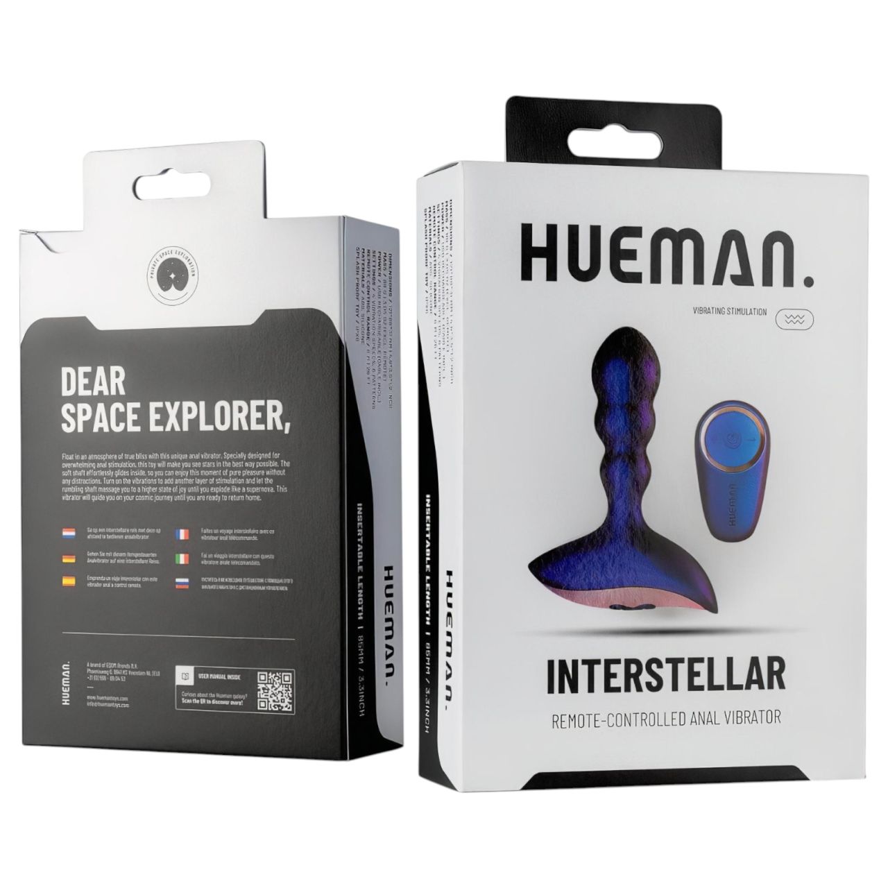 / Hueman Interstellar - hullámos anál vibrátor (lila) / Hueman Interstellar - hullámos anál vibrátor (lila)