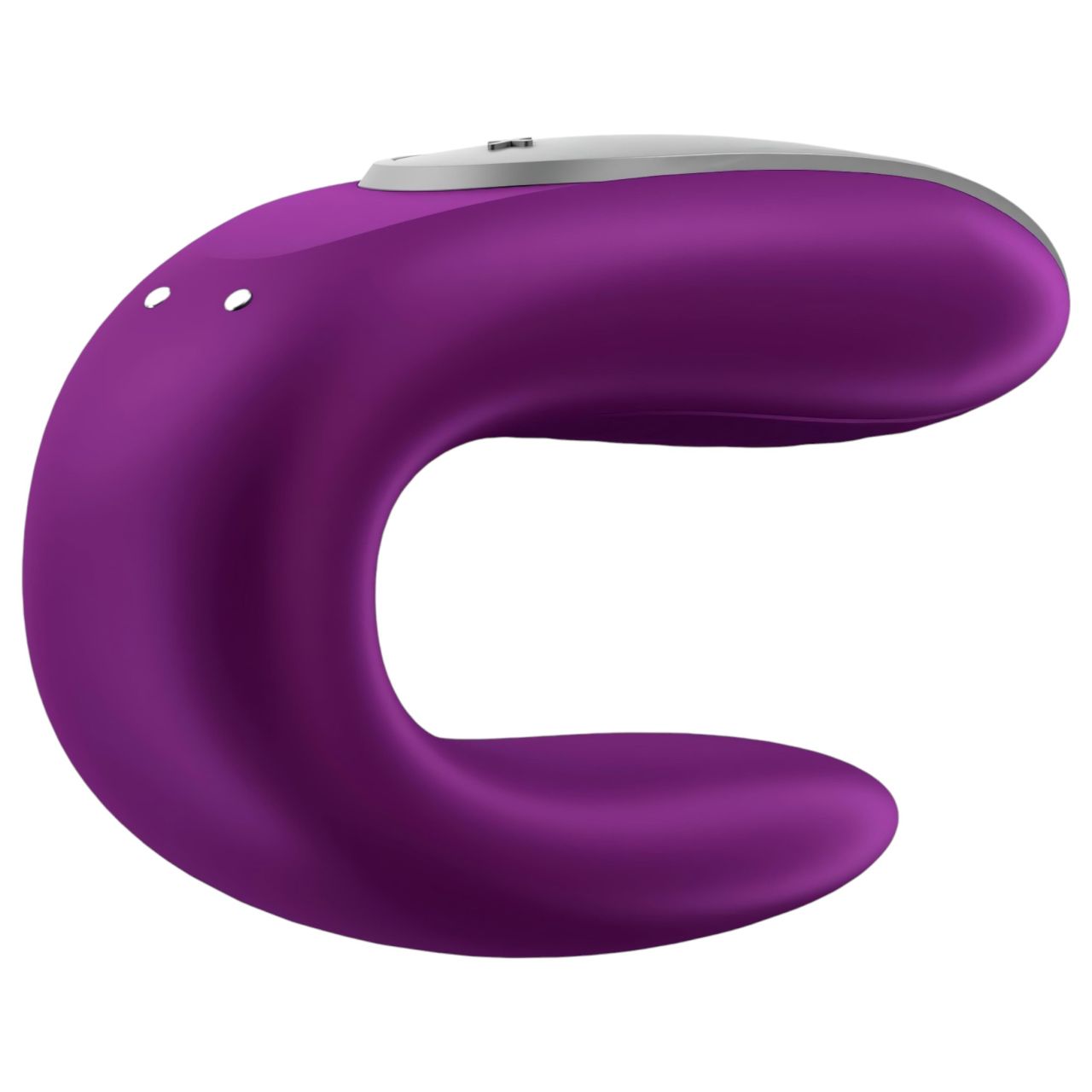 Satisfyer Double Fun - okos párvibrátor (lila) Satisfyer Double Fun - okos párvibrátor (lila)