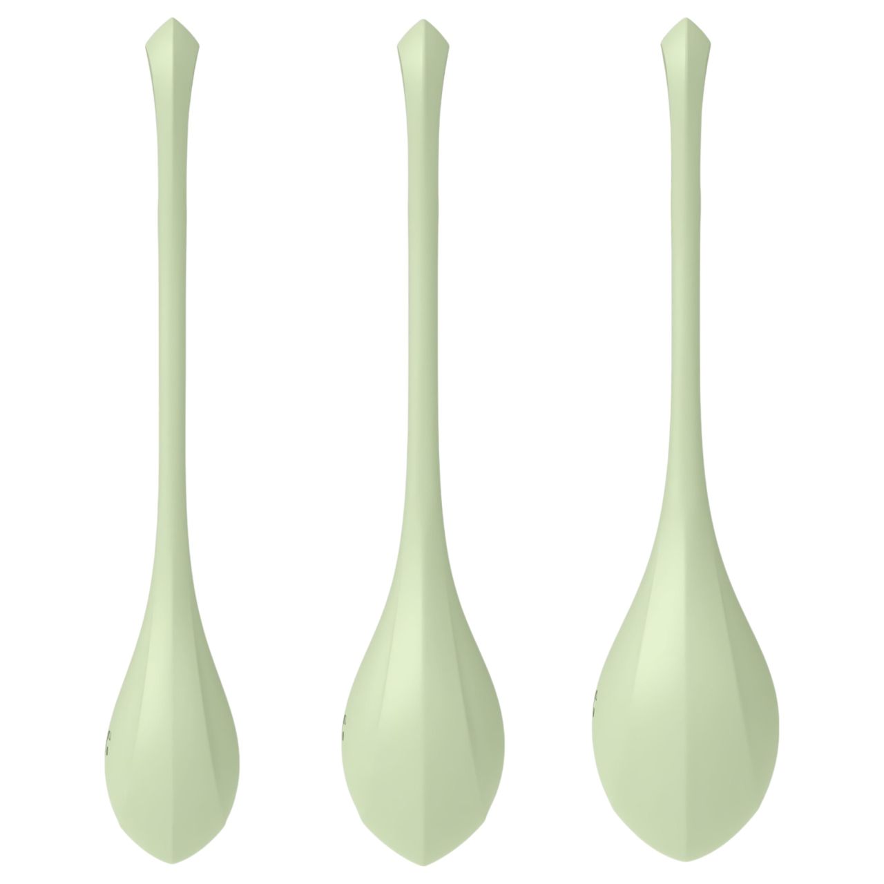 Satisfyer Yoni Power 2 - gésagolyó szett - zöld (3 részes) Satisfyer Yoni Power 2 - gésagolyó szett - zöld (3 részes)