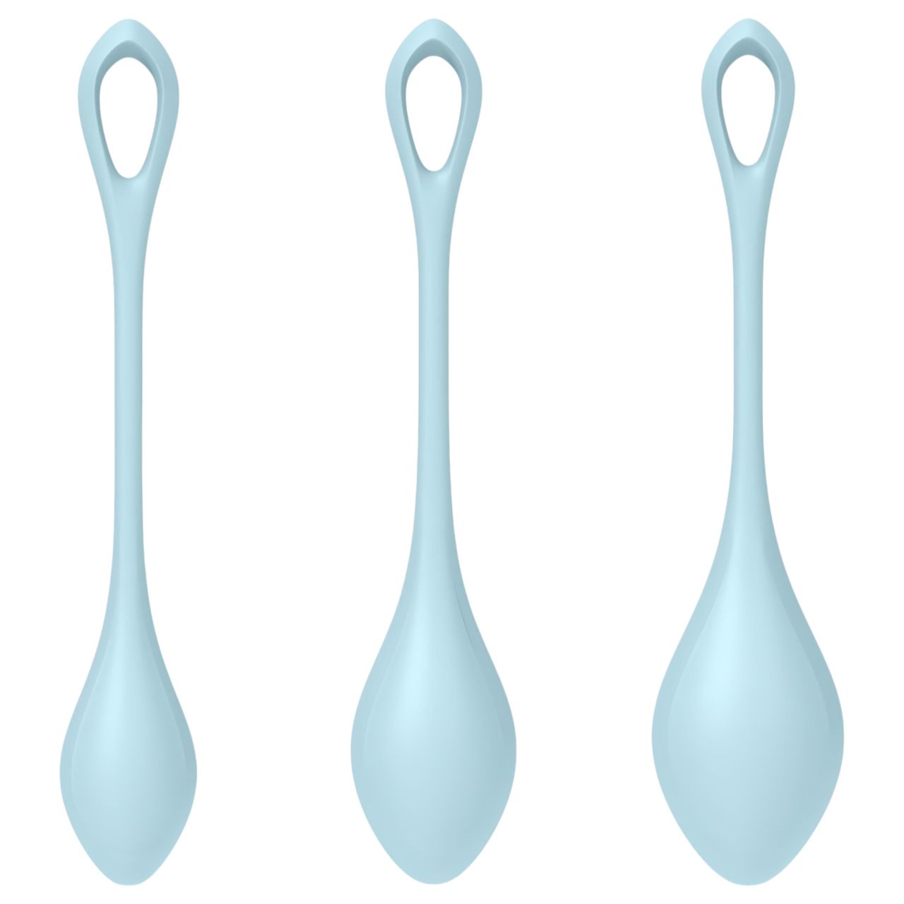 Satisfyer Yoni Power 2 - gésagolyó szett - kék (3 részes) Satisfyer Yoni Power 2 - gésagolyó szett - kék (3 részes)