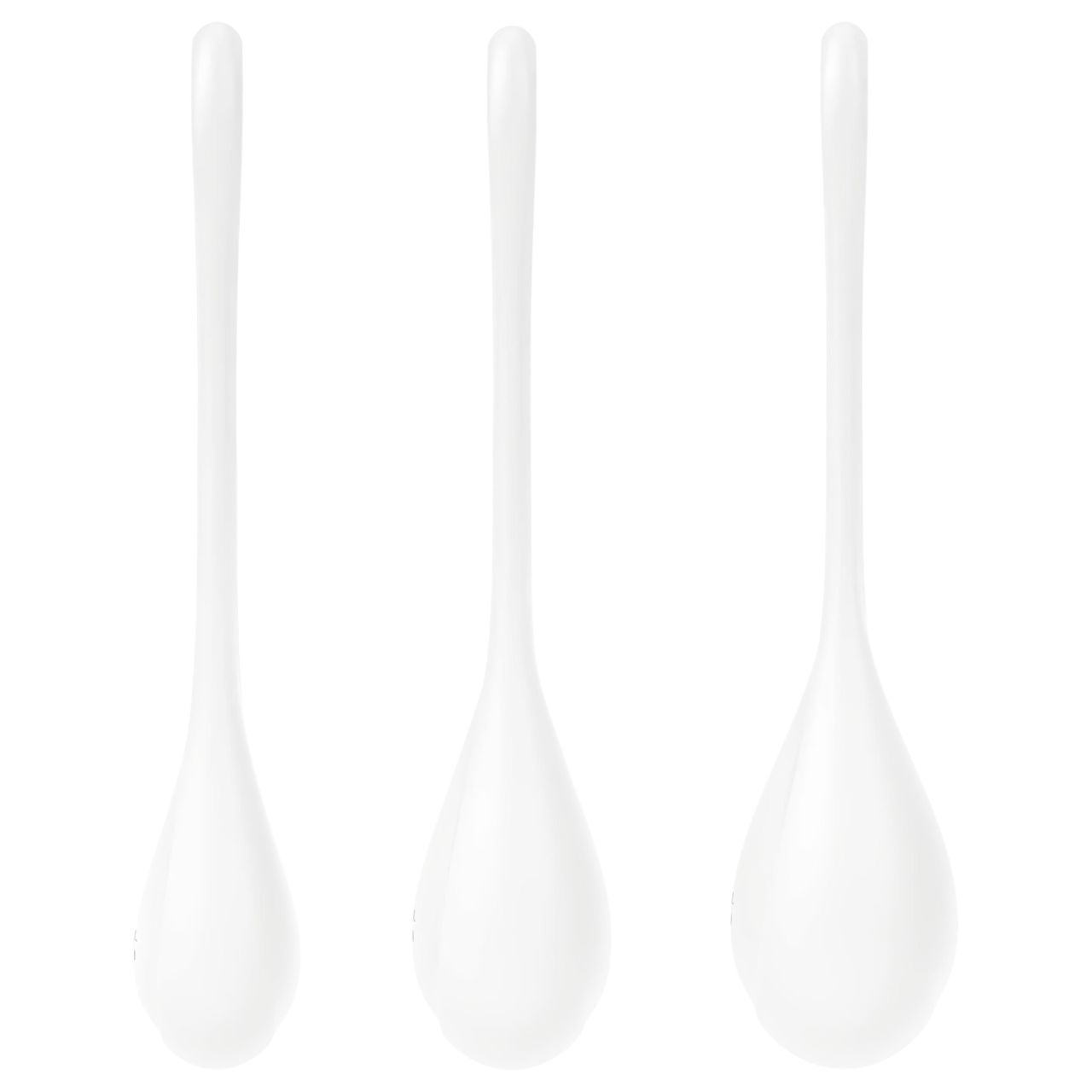 Satisfyer Yoni Power 1 - gésagolyó szett - fehér (3 részes) Satisfyer Yoni Power 1 - gésagolyó szett - fehér (3 részes)