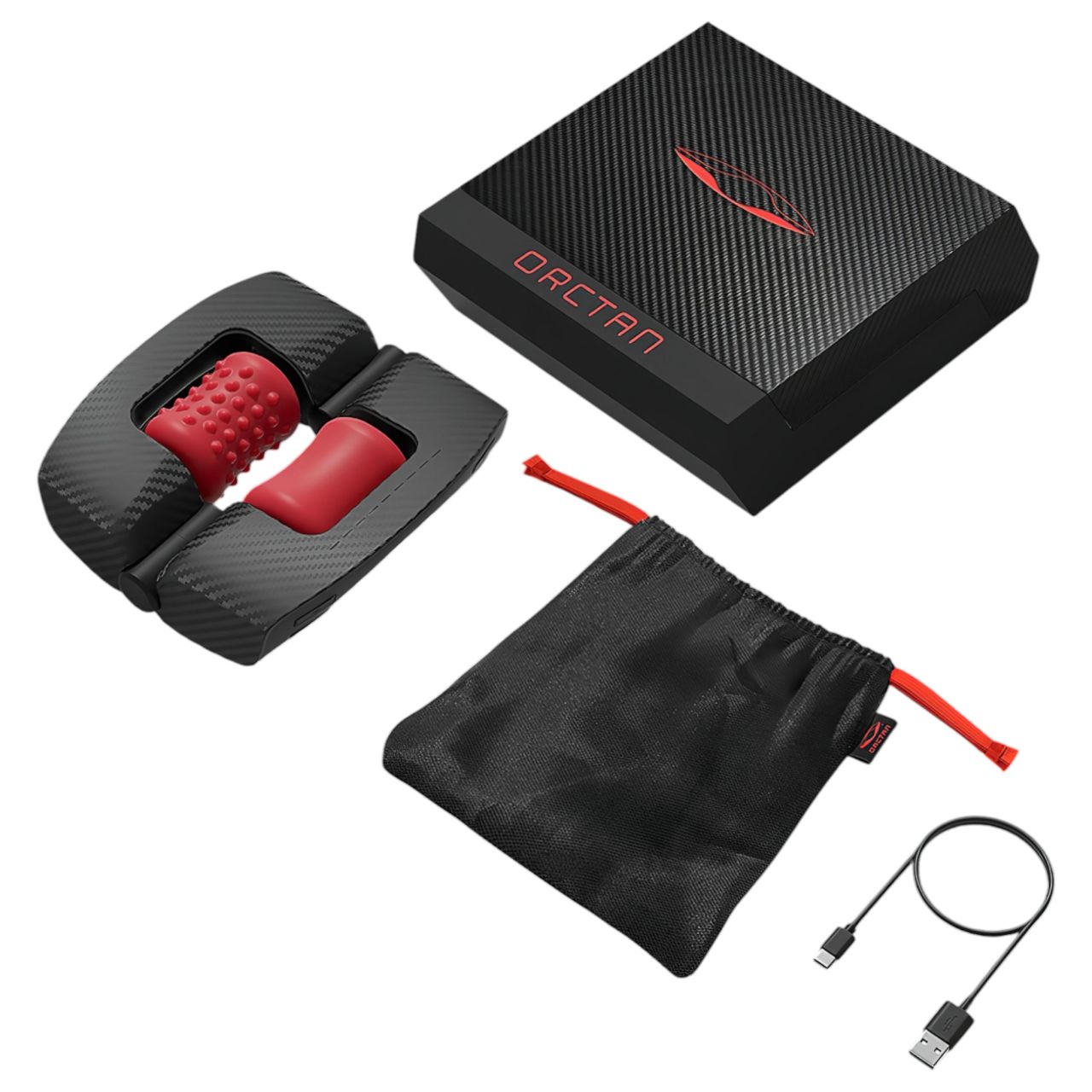 Orctan - akkus pénisz masszázsgép (fekete) Orctan - akkus pénisz masszázsgép (fekete)