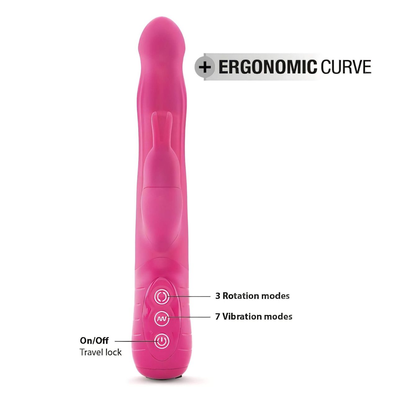 Dorcel Baby Rabbit 2.0 - akkus, csiklókaros vibrátor (pink) Dorcel Baby Rabbit 2.0 - akkus, csiklókaros vibrátor (pink)