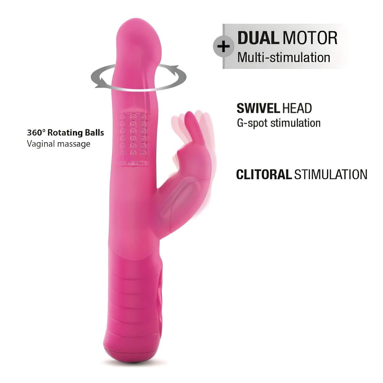 Dorcel Baby Rabbit 2.0 - akkus, csiklókaros vibrátor (pink) Dorcel Baby Rabbit 2.0 - akkus, csiklókaros vibrátor (pink)