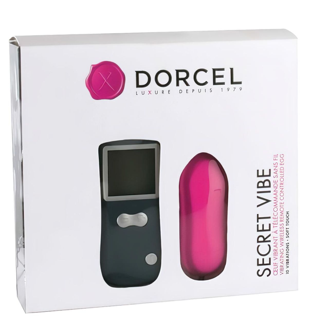 / Dorcel Secret Vibe - akkus, rádiós vibrációs tojás (pink)
