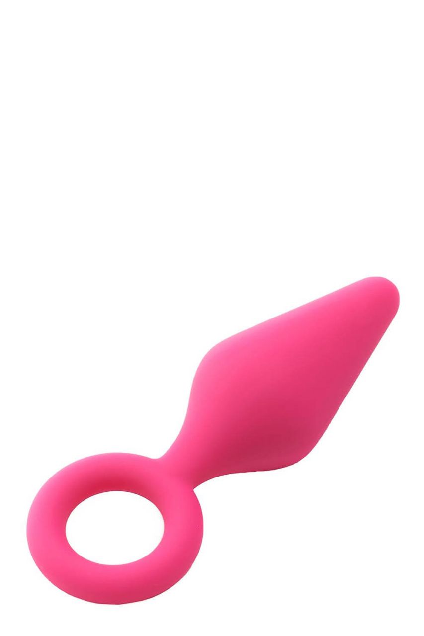 Flirts Pull Plug - kicsi anál dildó (pink)