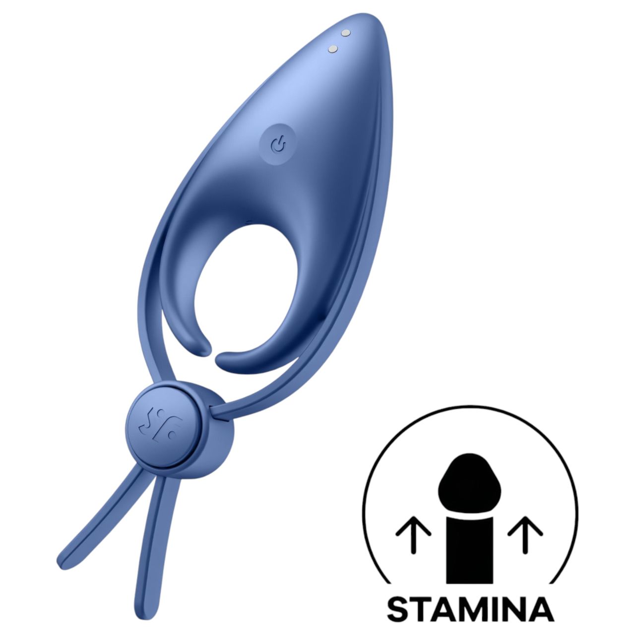 Satisfyer Sniper - akkus, vibrációs péniszgyűrű (kék) Satisfyer Sniper - akkus, vibrációs péniszgyűrű (kék)