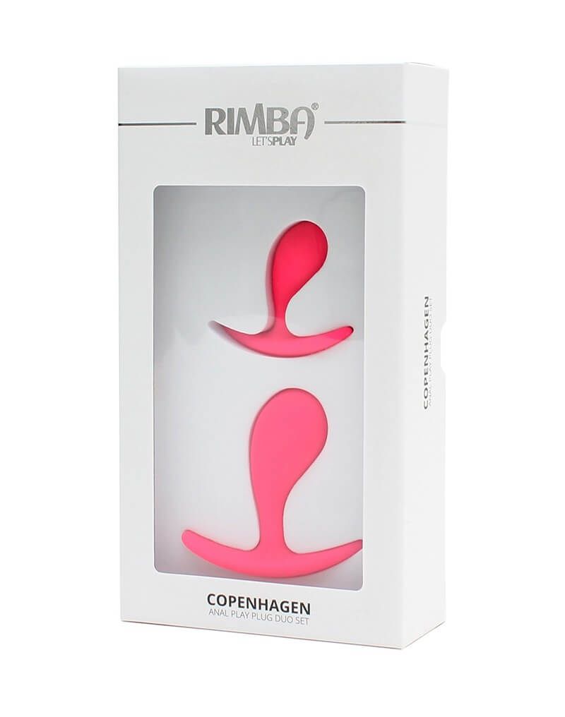 Rimba Copenhagen - anál dildó szett - pink (2db)