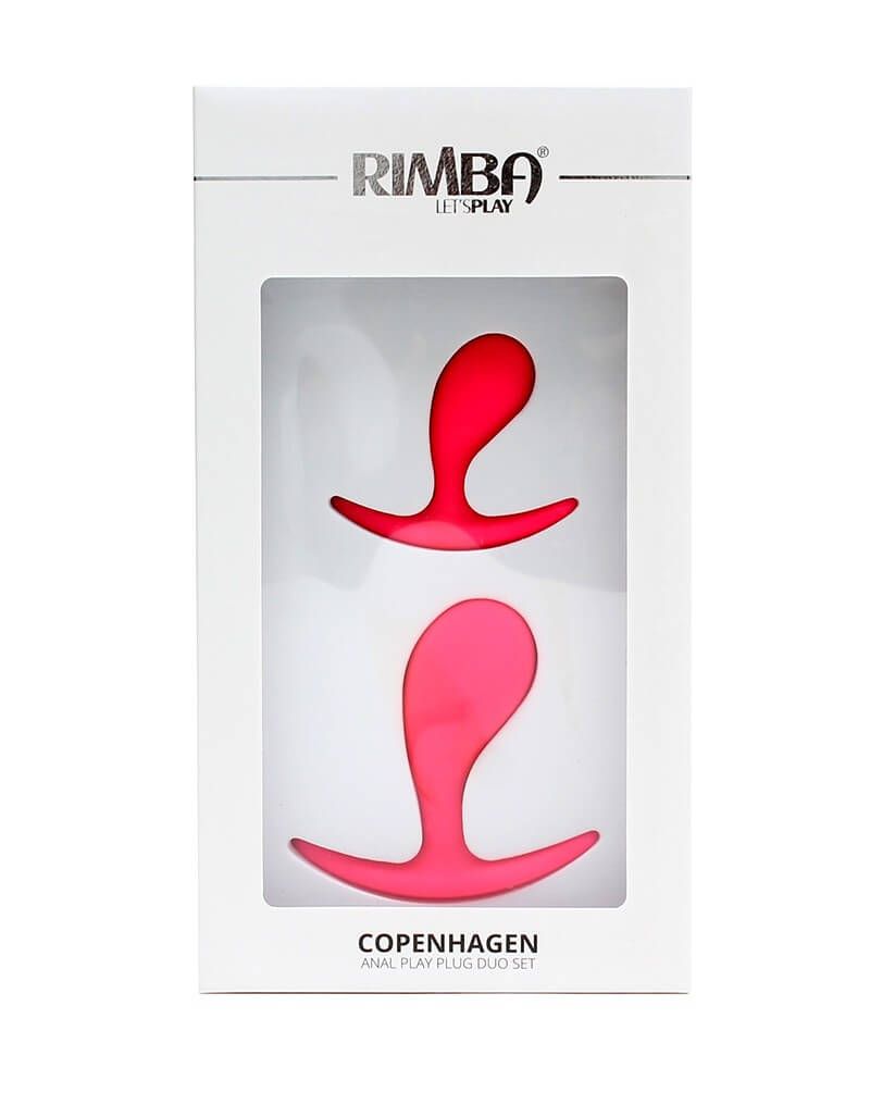 Rimba Copenhagen - anál dildó szett - pink (2db)