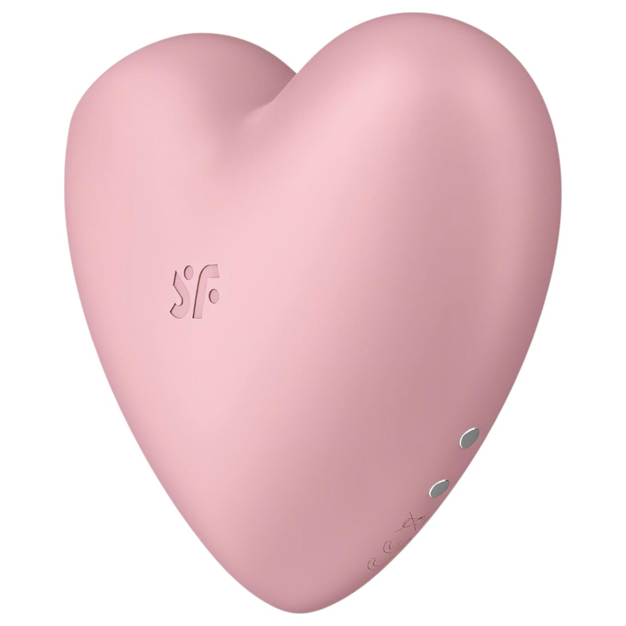 Satisfyer Cutie Heart - akkus léghullámos csikló vibrátor (pink) Satisfyer Cutie Heart - akkus léghullámos csikló vibrátor (pink)