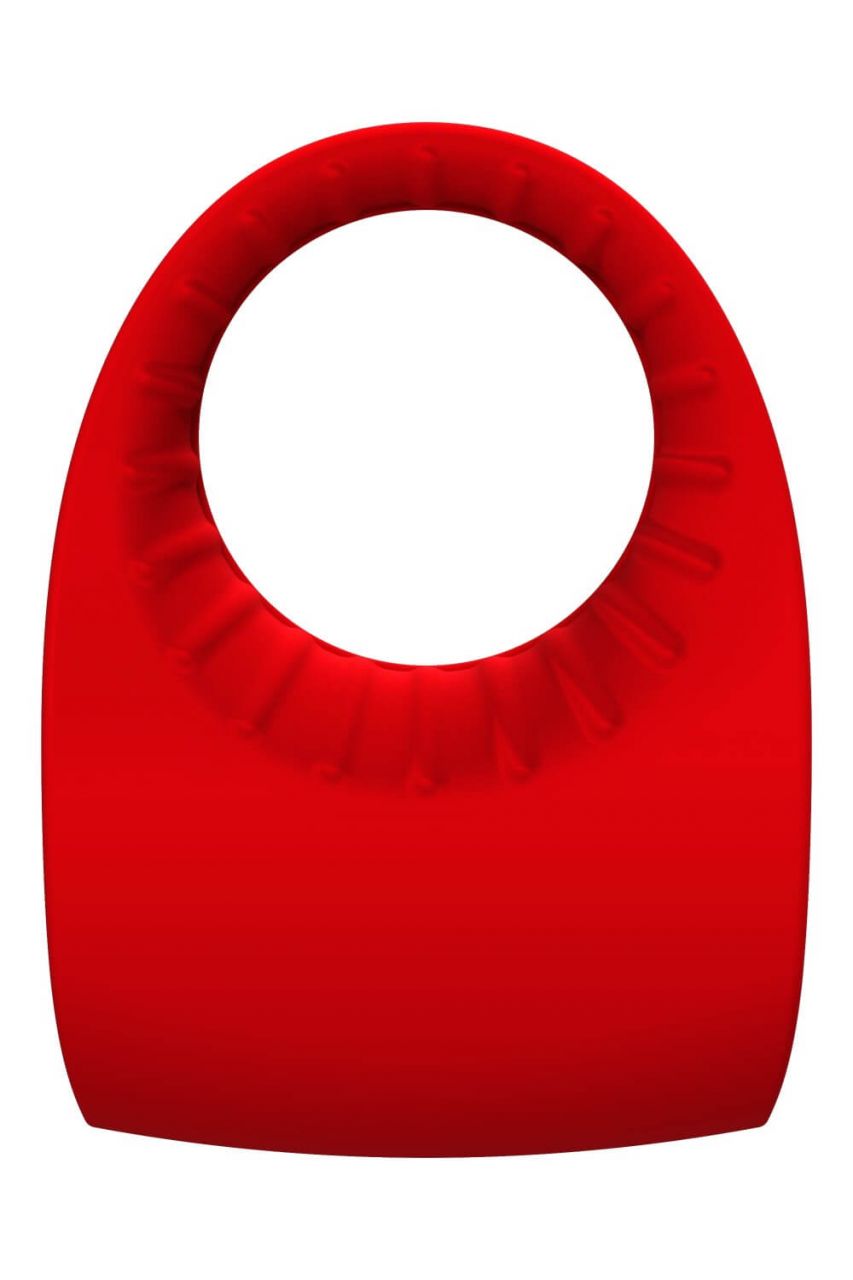 Red Revolution Sphinx - akkus, vízálló péniszgyűrű (piros)