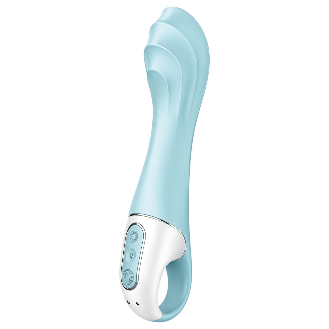 Satisfyer Air Pump Vibrator 5 - okos pumpálható vibrátor (kék)