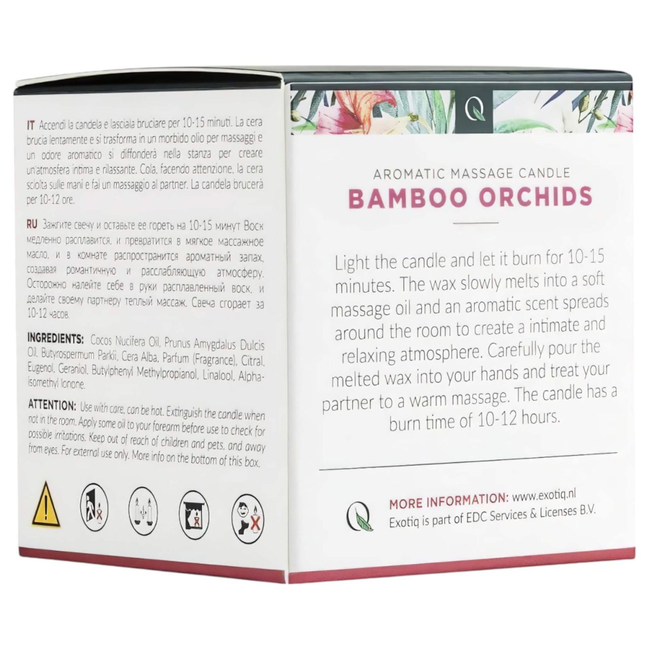 Exotiq Bamboo Orchids - masszázsgyertya (60g) Exotiq Bamboo Orchids - masszázsgyertya (60g)