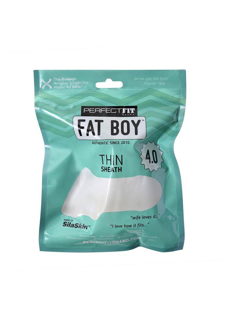 Fat Boy Thin - péniszköpeny (10cm) - tejfehér