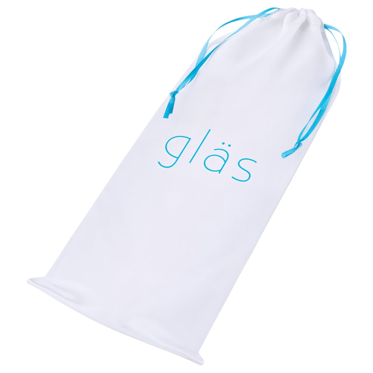 GLAS - kétvégű, G-pont üveg dildó (átlátszó)