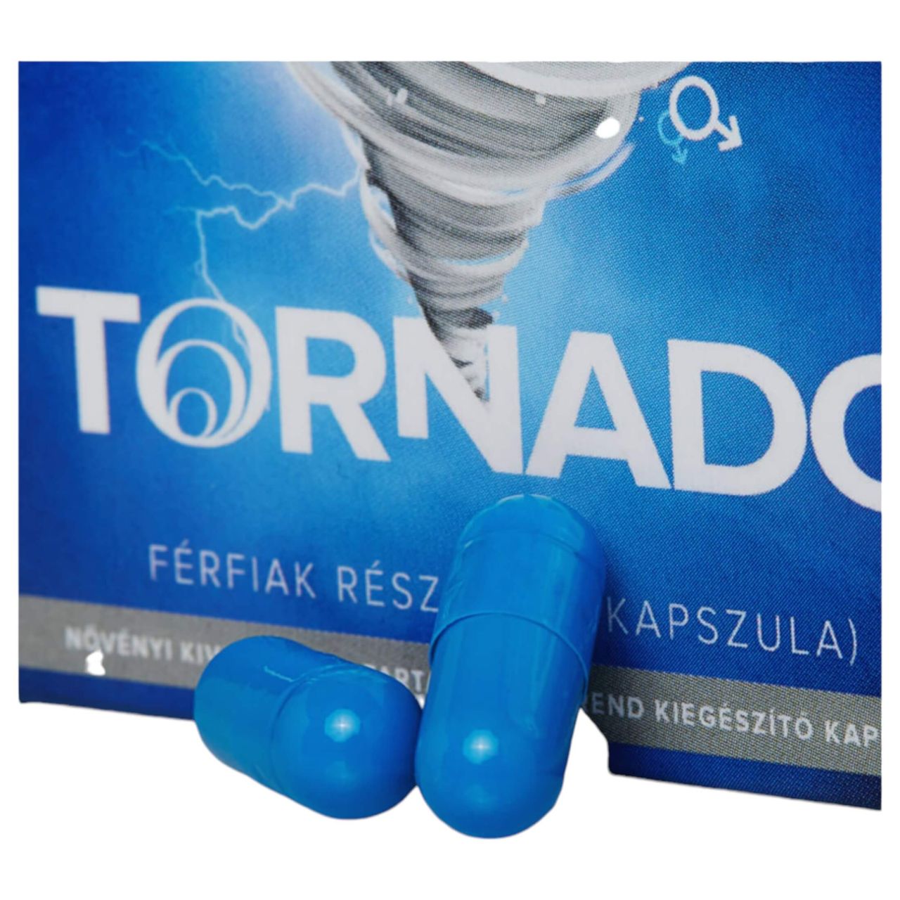 Tornado - étrend kiegészítő kapszula férfiaknak (2db) Tornado - étrend kiegészítő kapszula férfiaknak (2db)
