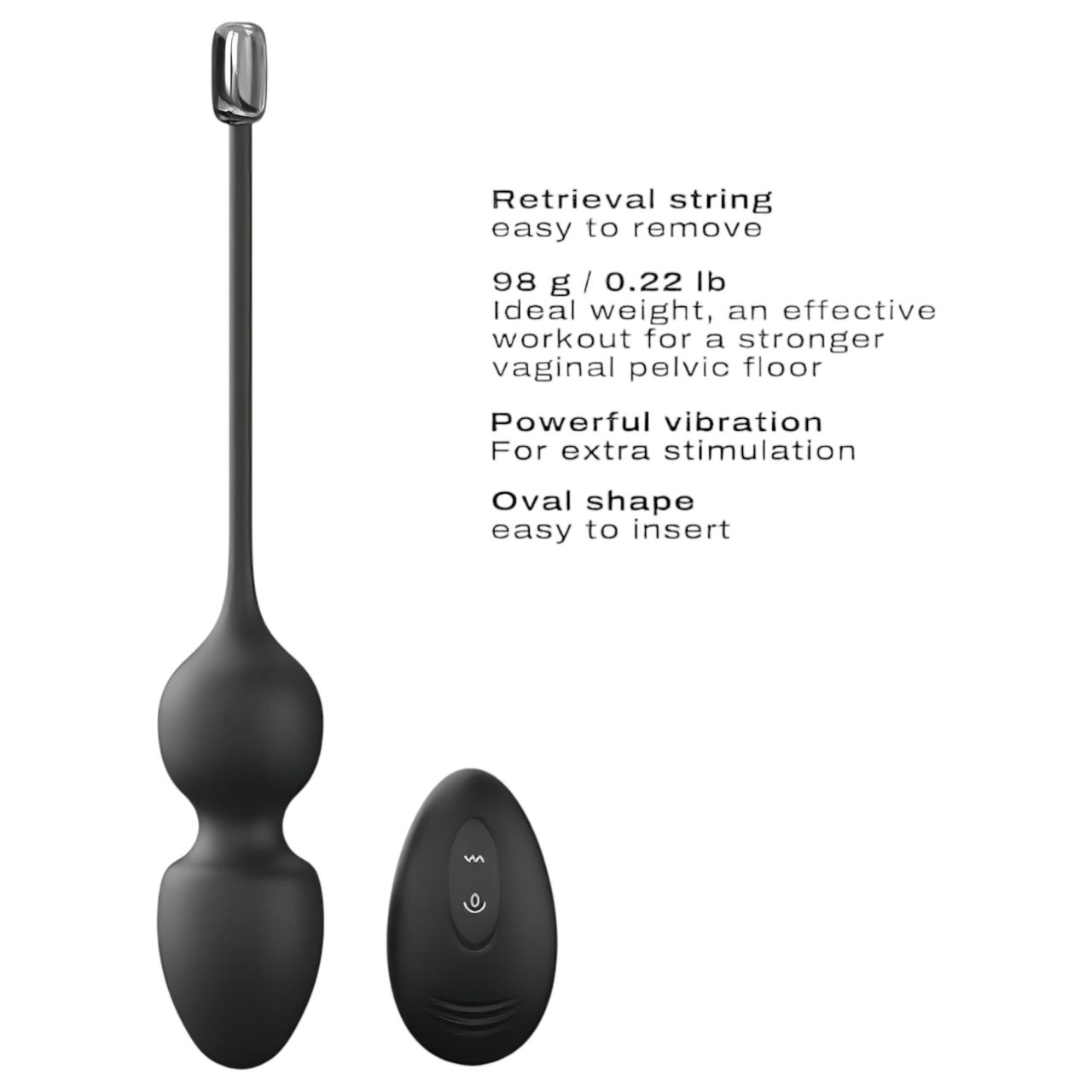Dorcel Love Balls - mágneses gésagolyó duó (fekete) Dorcel Love Balls - mágneses gésagolyó duó (fekete)