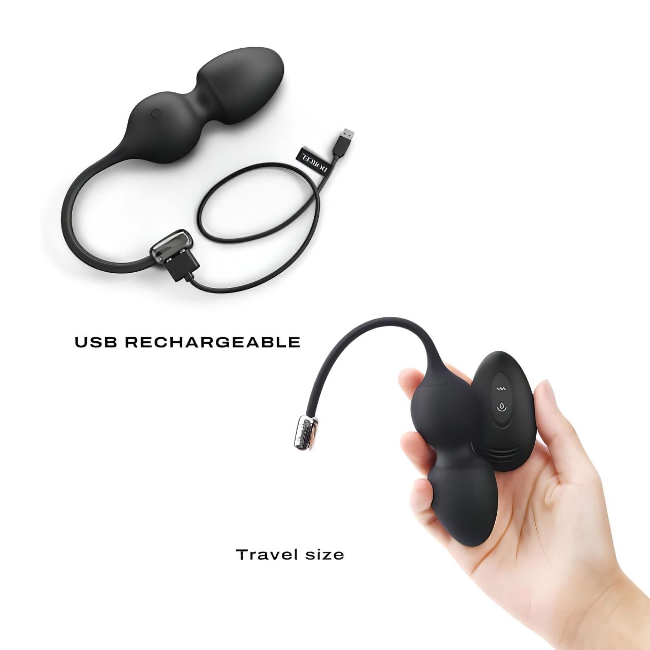 Dorcel Love Balls - mágneses gésagolyó duó (fekete) Dorcel Love Balls - mágneses gésagolyó duó (fekete)