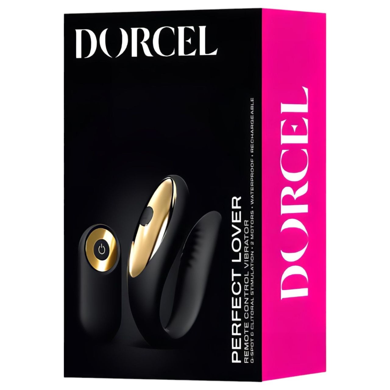 Dorcel Perfect Lover - akkus rádiós párvibrátor (fekete) Dorcel Perfect Lover - akkus rádiós párvibrátor (fekete)