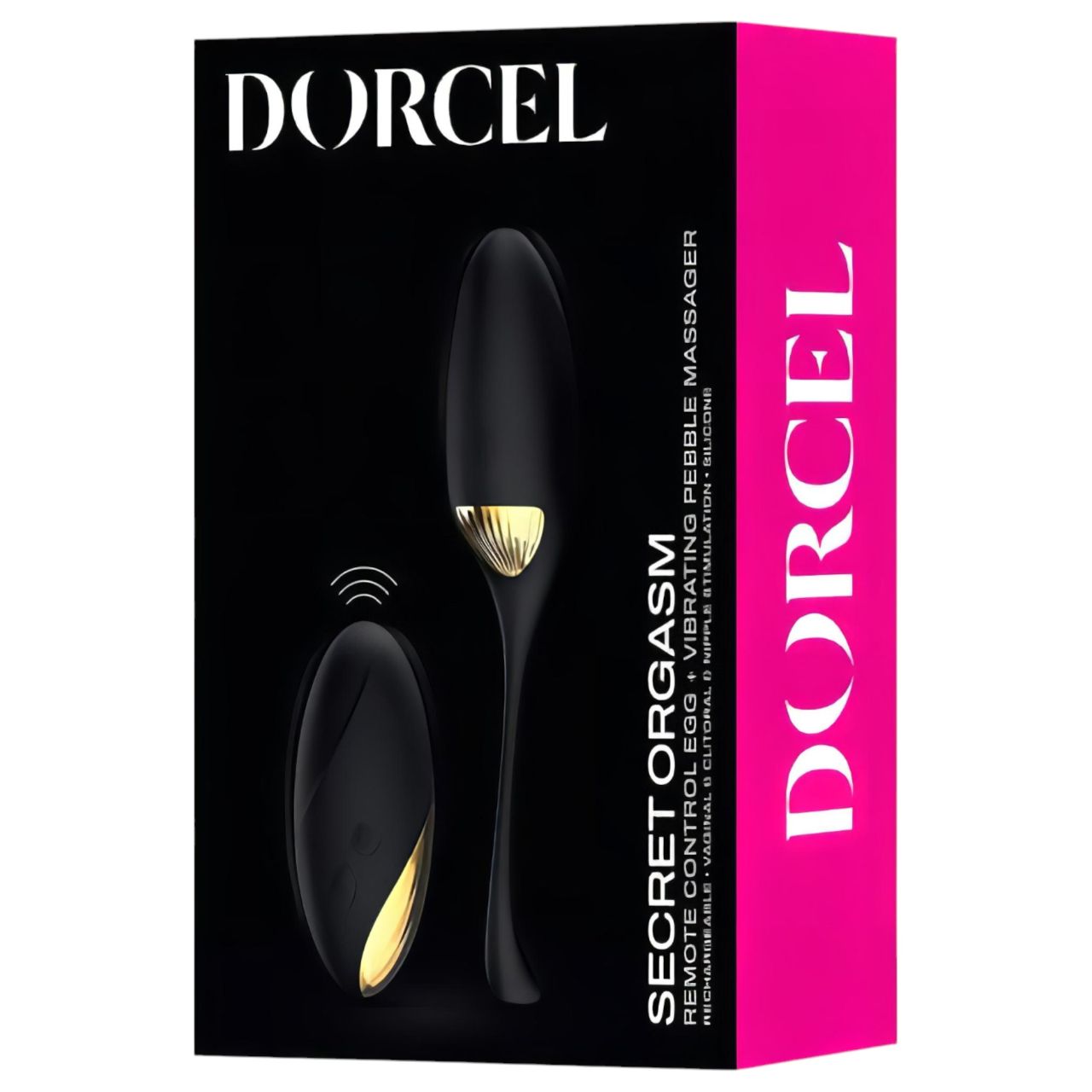 Dorcel Secret Orgasm - vibrotojás (fekete) Dorcel Secret Orgasm - vibrotojás (fekete)