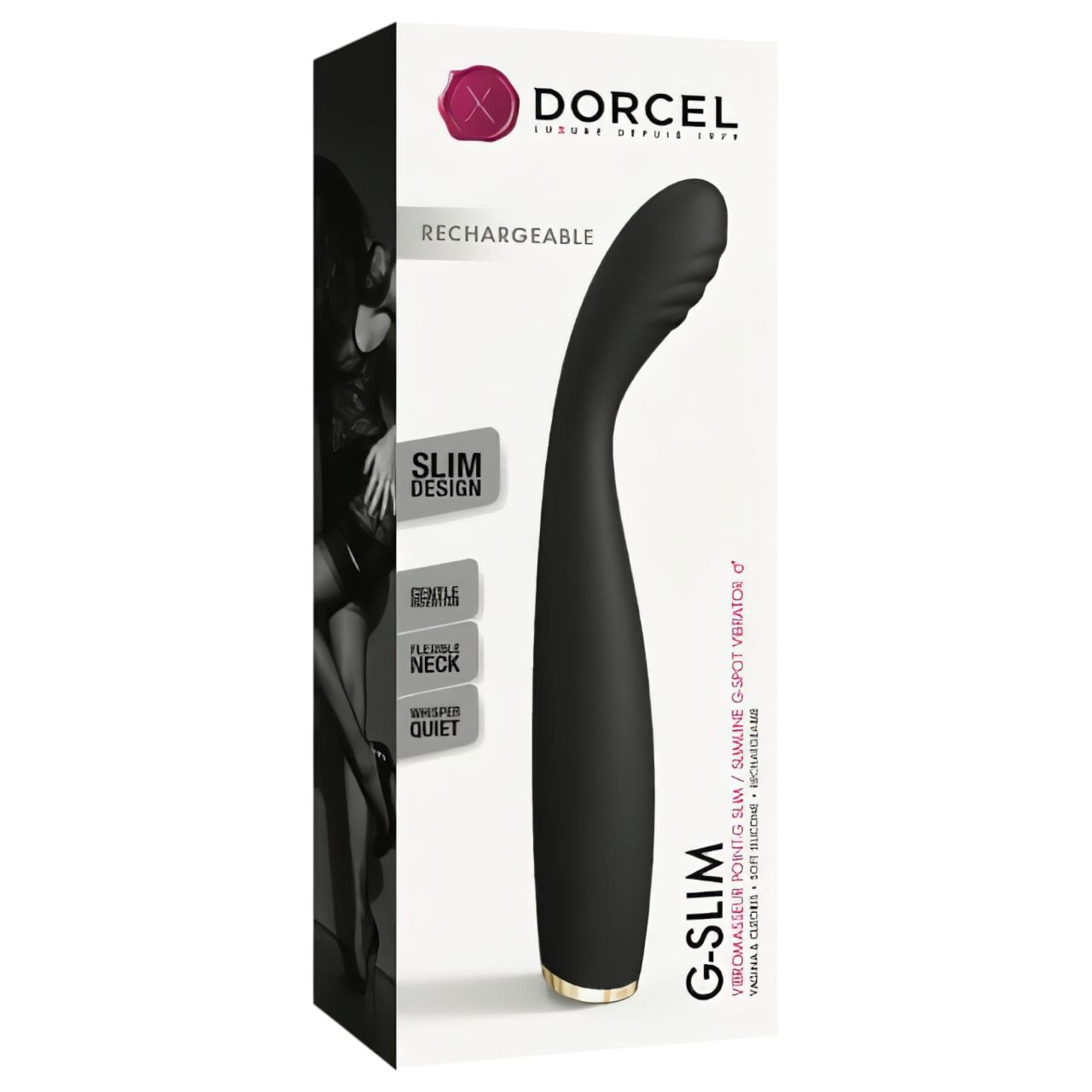/ Dorcel G-slim - akkus, G-pont vibrátor (fekete) / Dorcel G-slim - akkus, G-pont vibrátor (fekete)