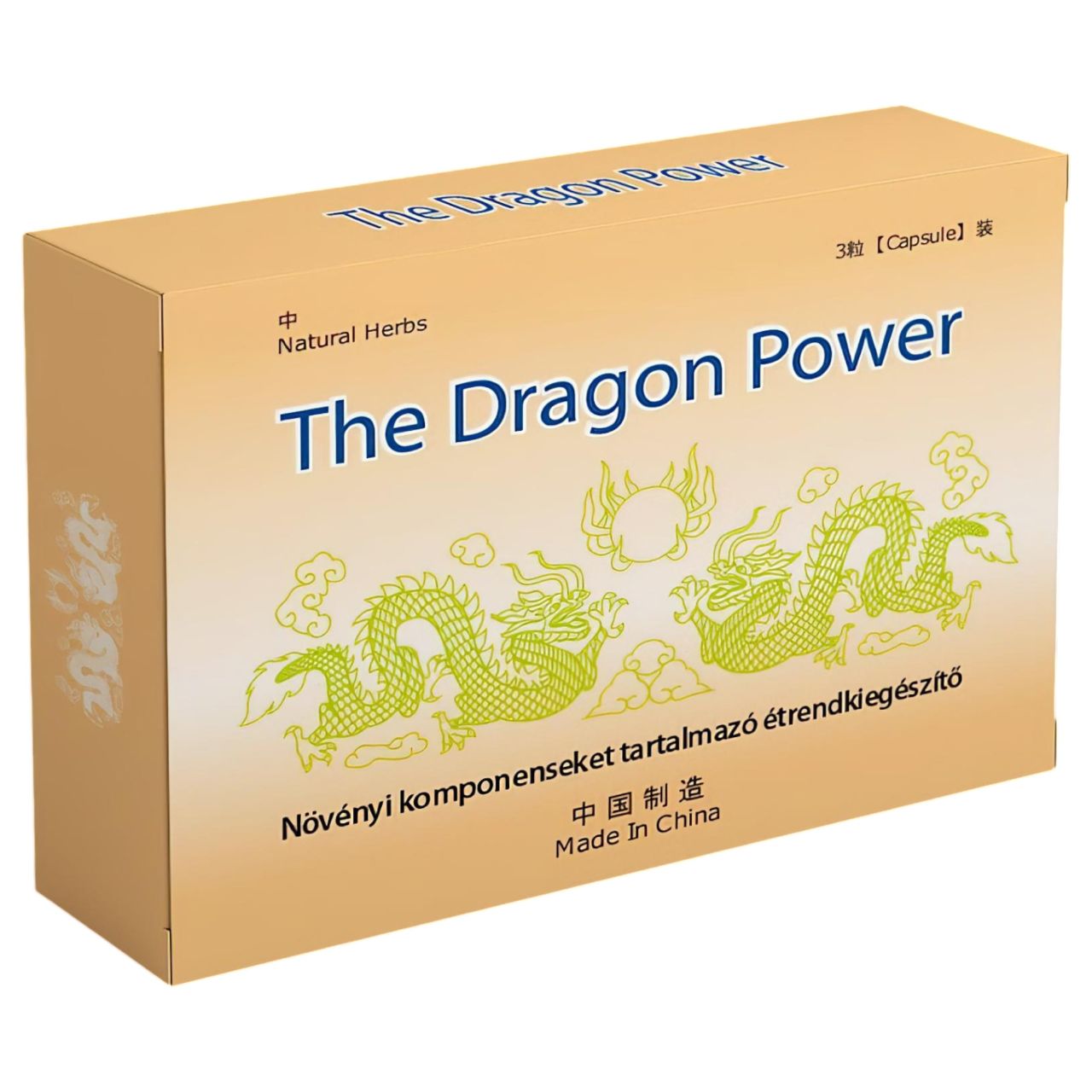 Dragon Power - étrend-kiegészítő kapszula férfiaknak (3db)