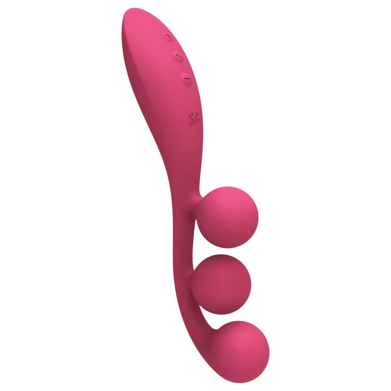 Satisfyer Tri Ball 1 - akkus, multifunkciós vibrátor (piros) Satisfyer Tri Ball 1 - akkus, multifunkciós vibrátor (piros)