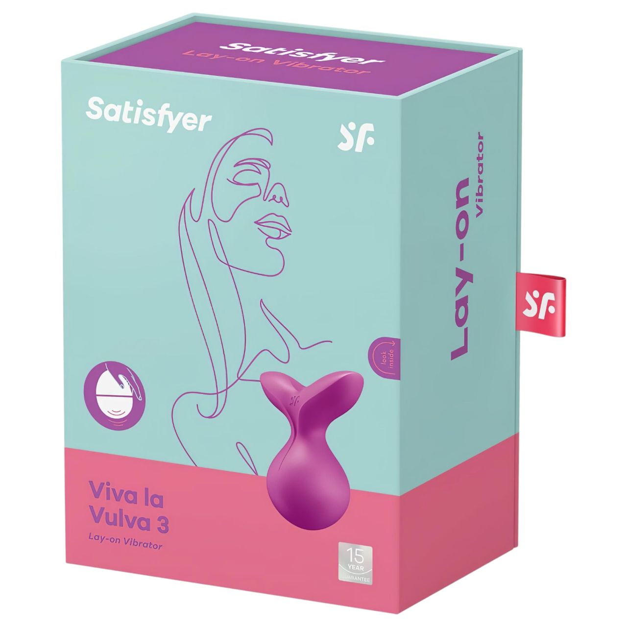 / Satisfyer Viva la Vulva 3 - csikló vibrátor (viola) / Satisfyer Viva la Vulva 3 - csikló vibrátor (viola)