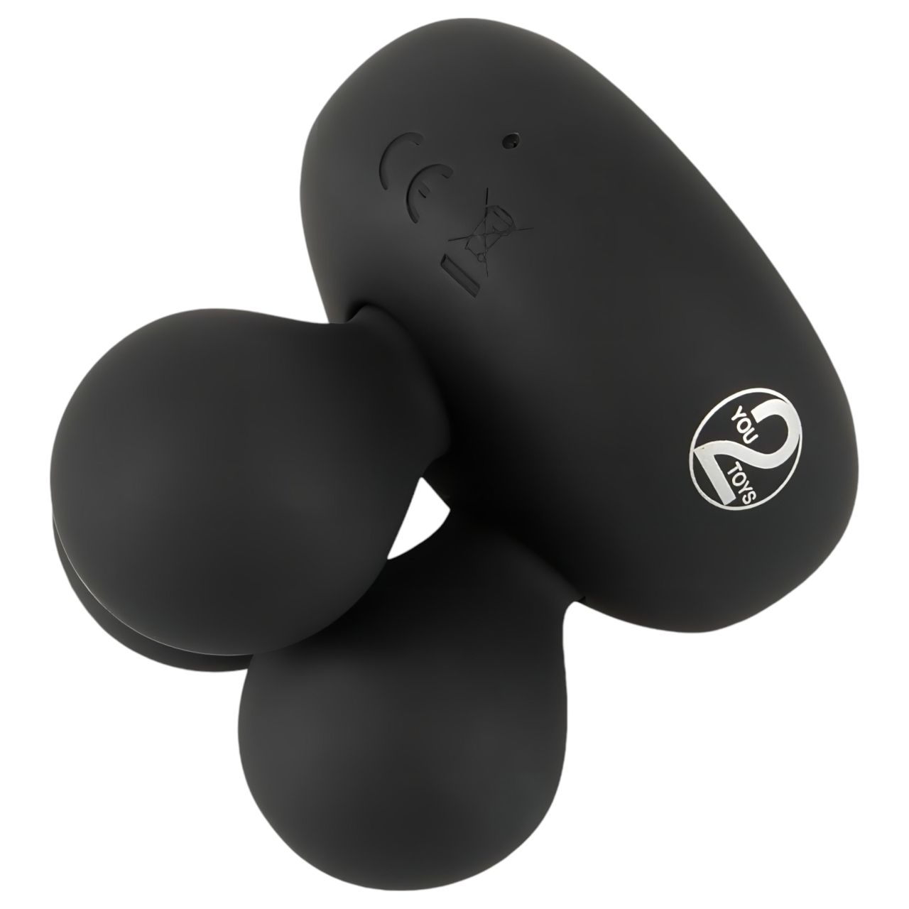 You2Toys CUPA Mini - melegítő masszírozó vibrátor (fekete)