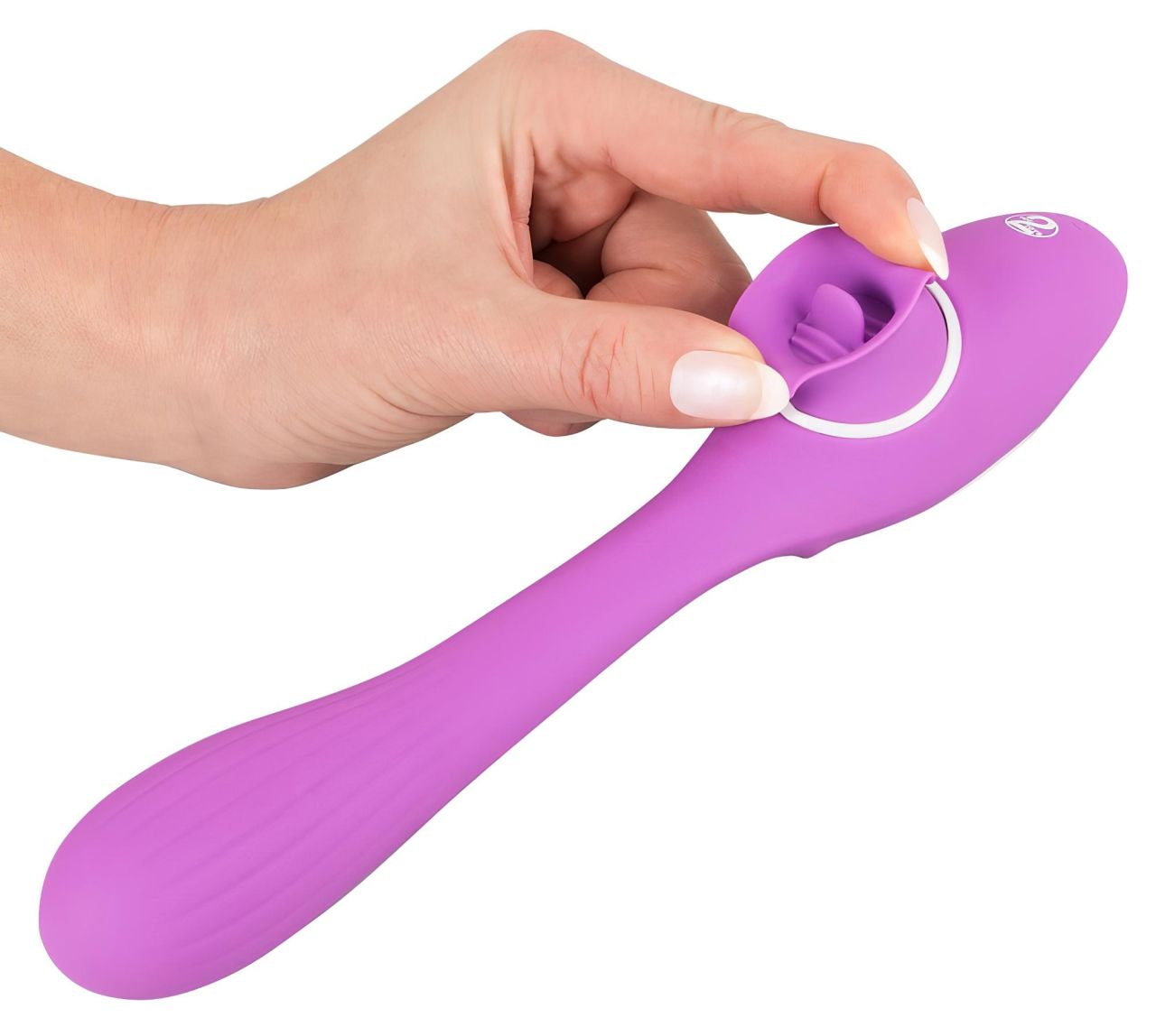You2Toys 2 Function Vibe - akkus 2in1 vibrátor (lila) You2Toys 2 Function Vibe - akkus 2in1 vibrátor (lila)