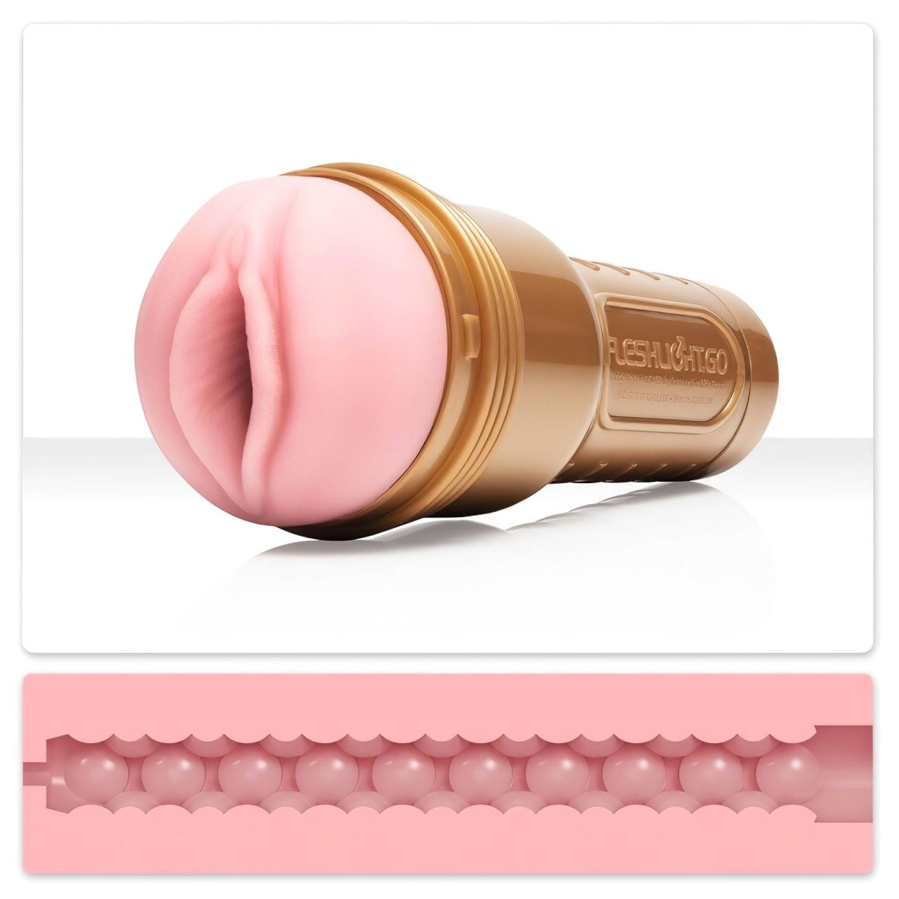 Fleshlight GO Stamina Training Unit Lady - kompakt vagina (pink)