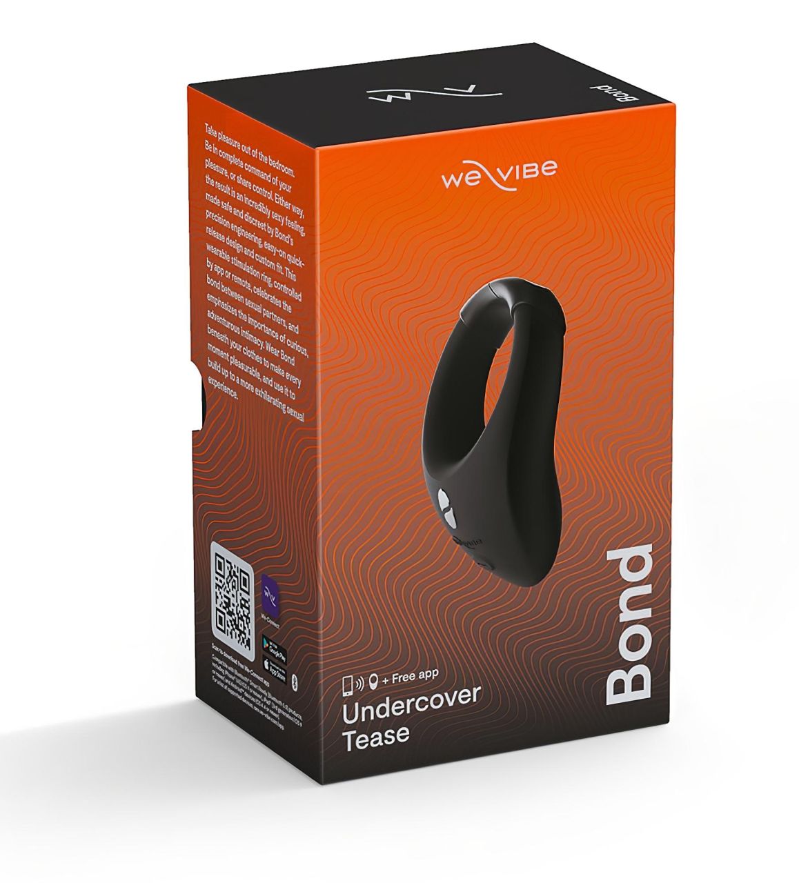 / We-Vibe Bond - okos vibrációs péniszgyűrű (fekete) / We-Vibe Bond - okos vibrációs péniszgyűrű (fekete)