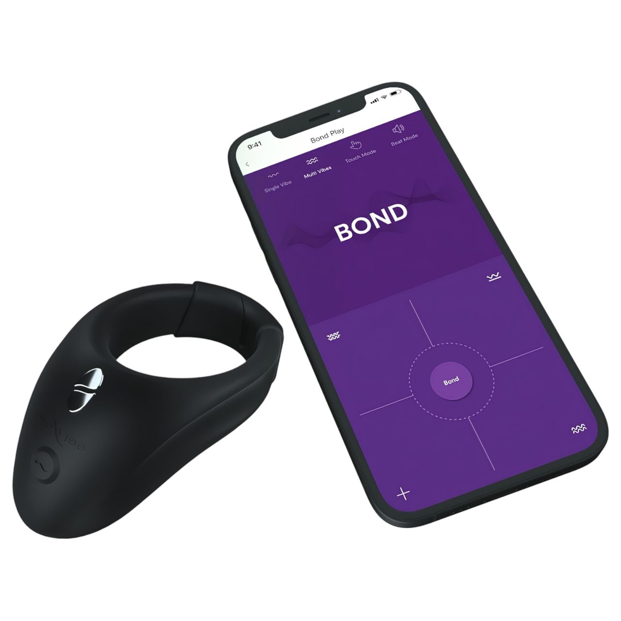 / We-Vibe Bond - okos vibrációs péniszgyűrű (fekete) / We-Vibe Bond - okos vibrációs péniszgyűrű (fekete)